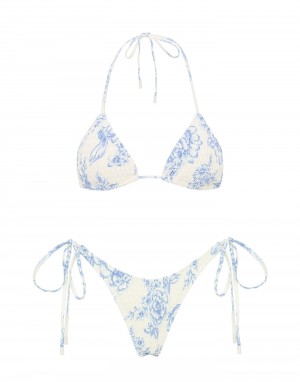 Indigo Triangl Vinca Women Bikini | jepKvLeY