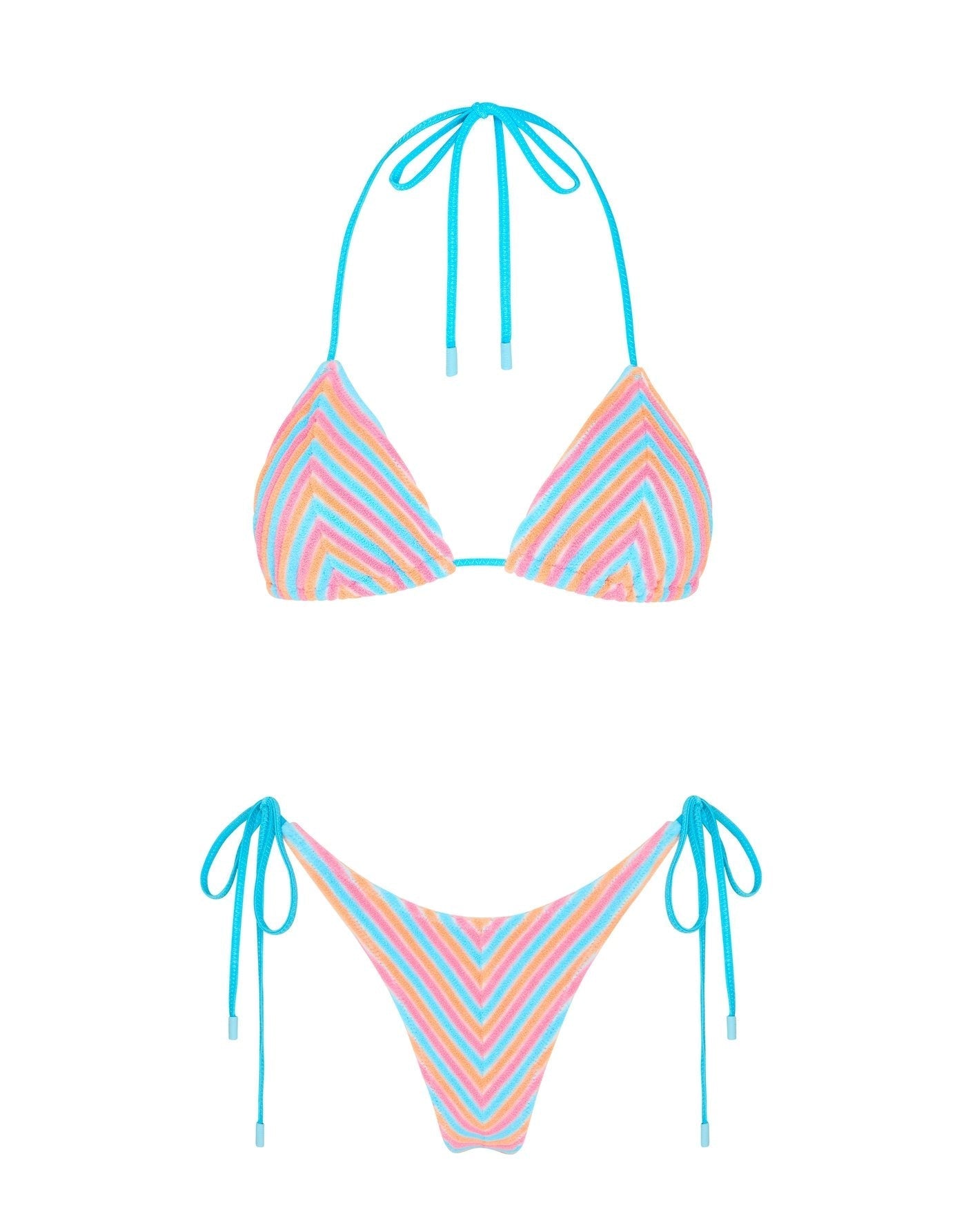 Sherbet Stripe Triangl Vinca Women Bikini | HPHZ81l0