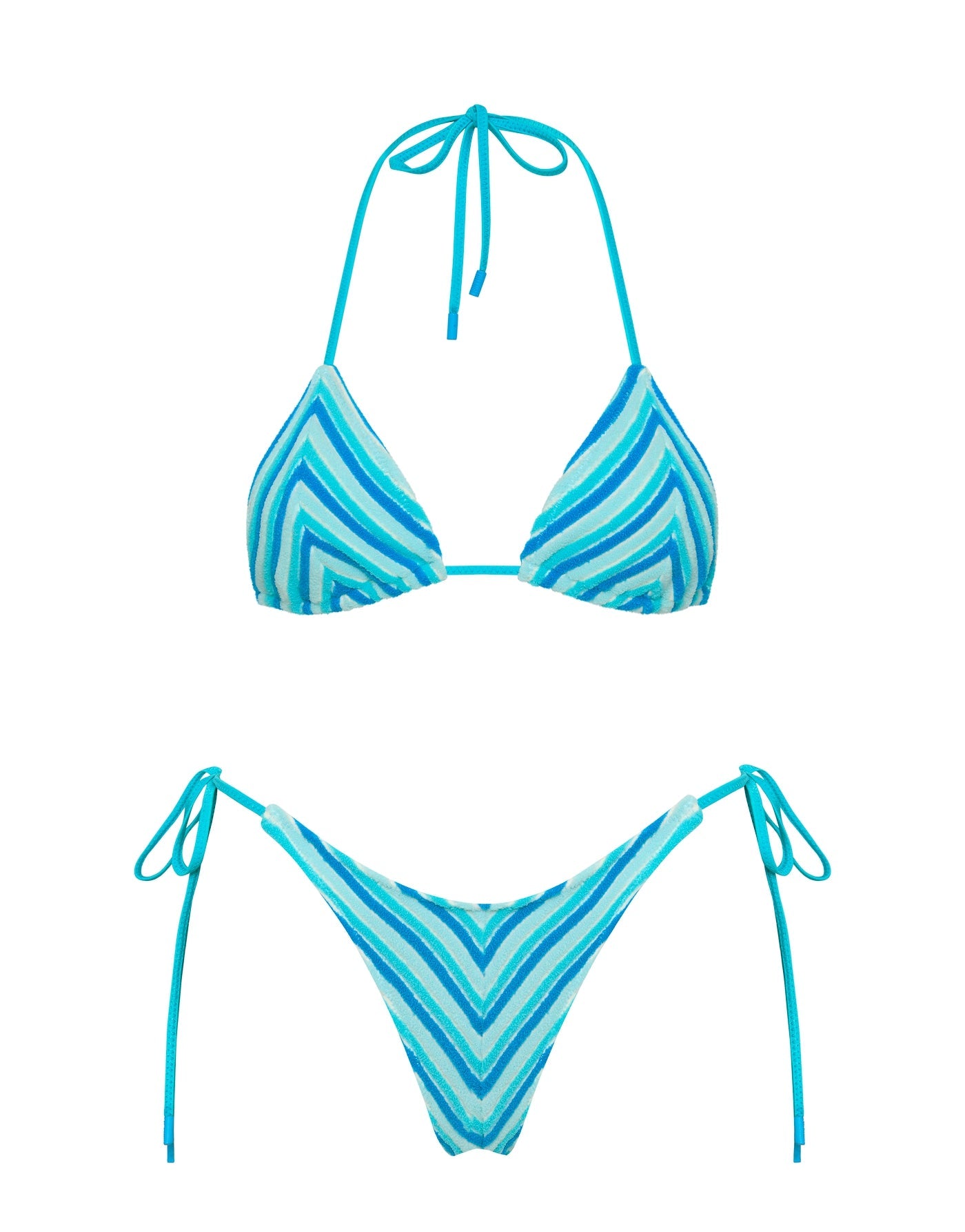 Sour Stripe Triangl Vinca Women Bikini | h5UfmHT7