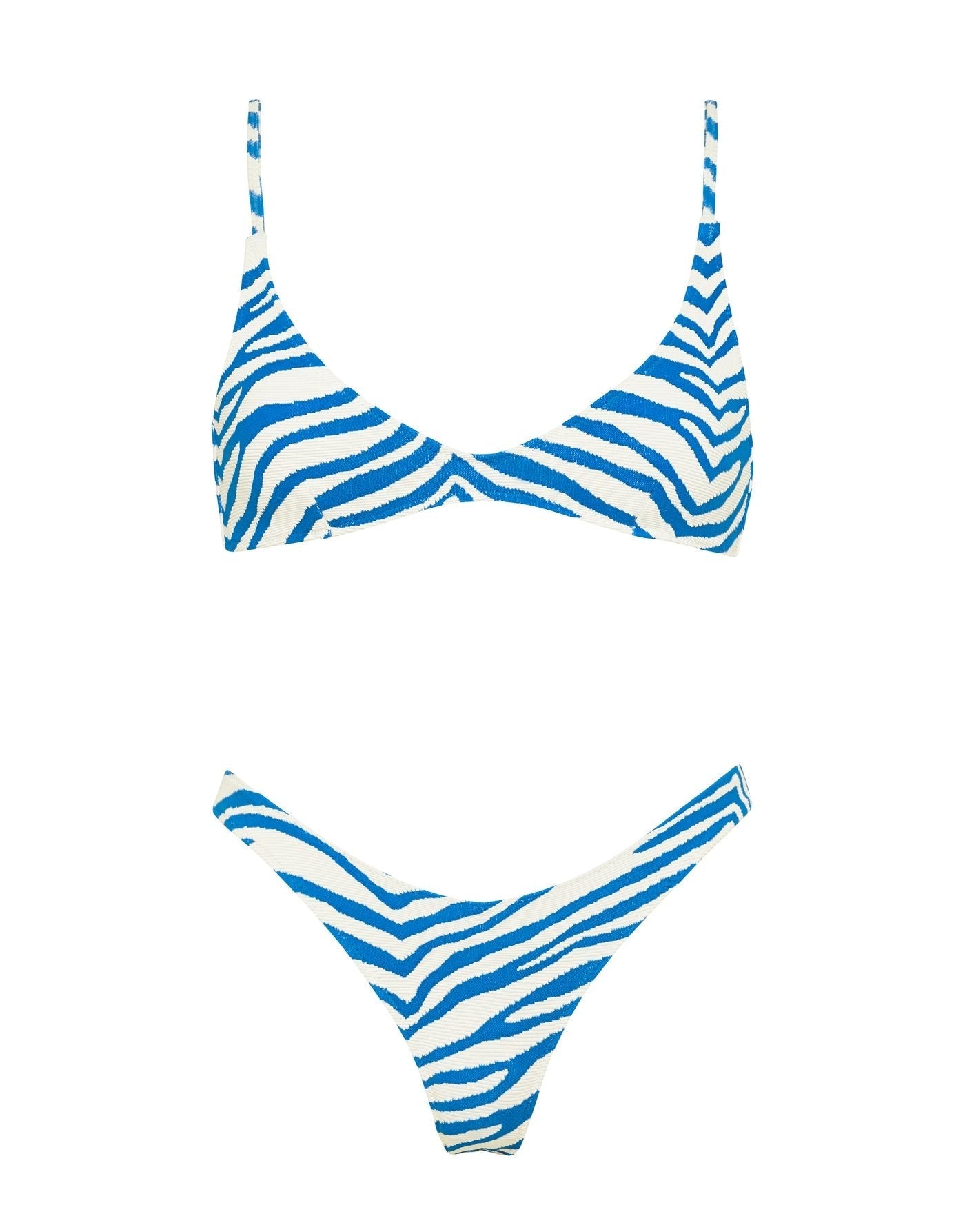 Zebra Splash Triangl Maia Women Bikini | ii3qnr0T